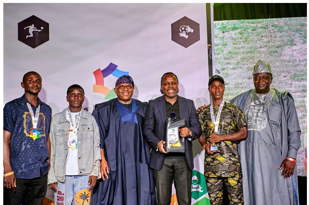 Cover image for Hyde Energy celebrates mechanics, awards winners of Hyde Cup Champions League with N5m worth of products