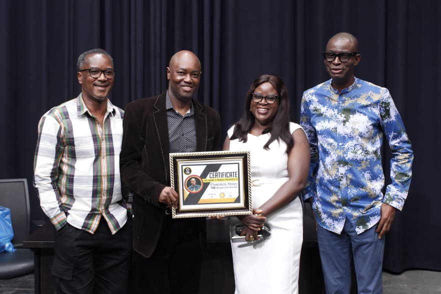 Ibitoye receives 2025 FUBS Personality of the Year Award