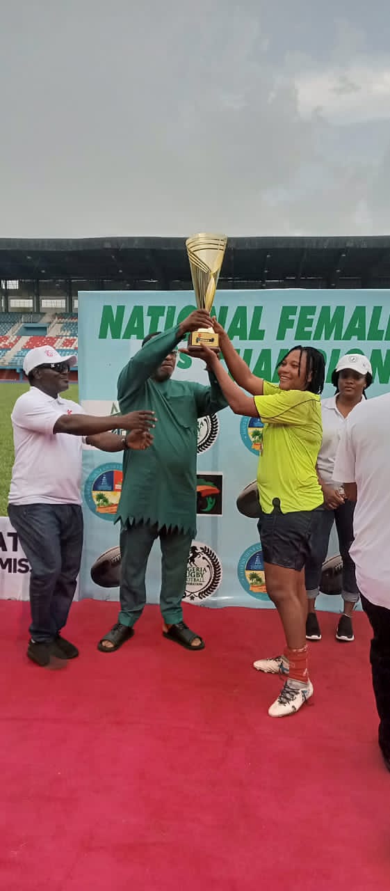 Cover image for Edo Rugby new chairman to constructs sitting gallery,  changing rooms 