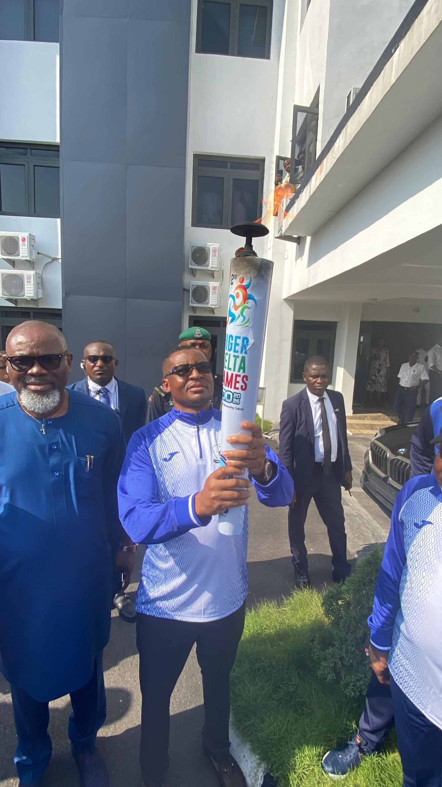 Niger Delta Games Torch commences 9 states tour from Calabar 