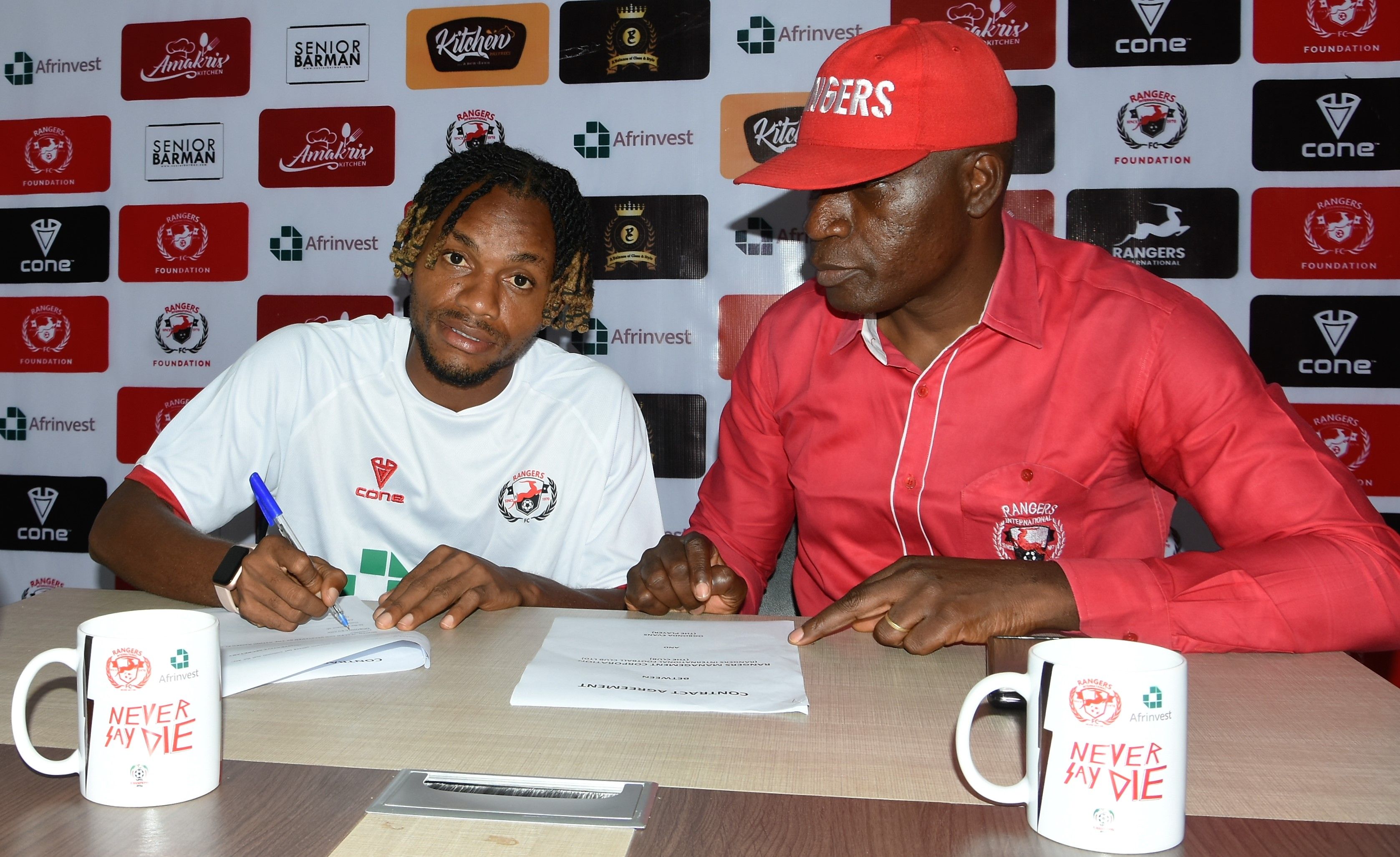 Cover image for Okolie, Ogbonda pitch tents with Rangers