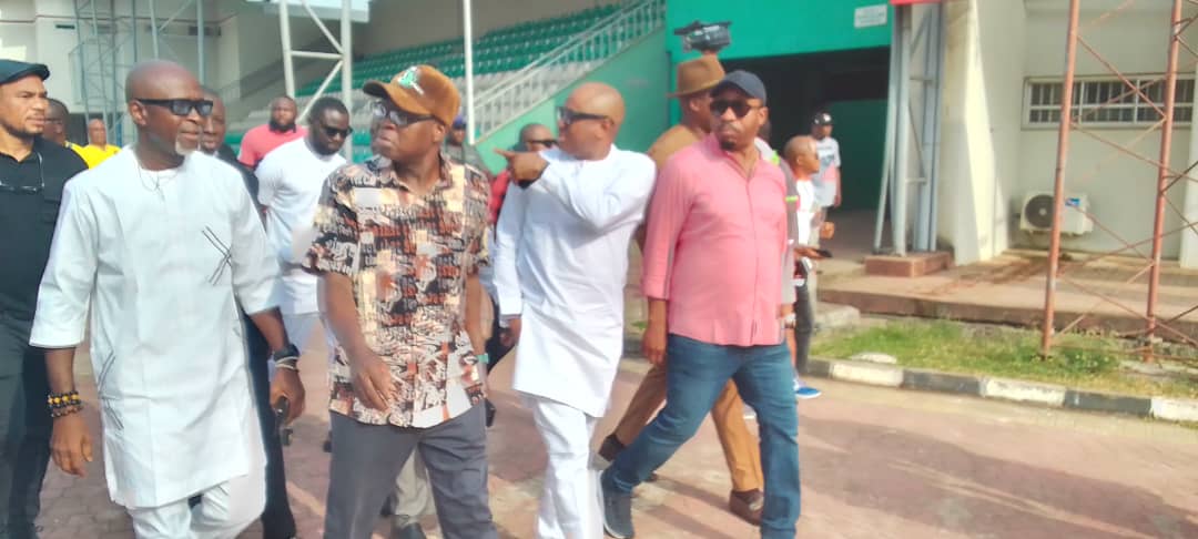 Cover image for New Edo sports commission boss inspects facilities  ...Promises better future for sports community.