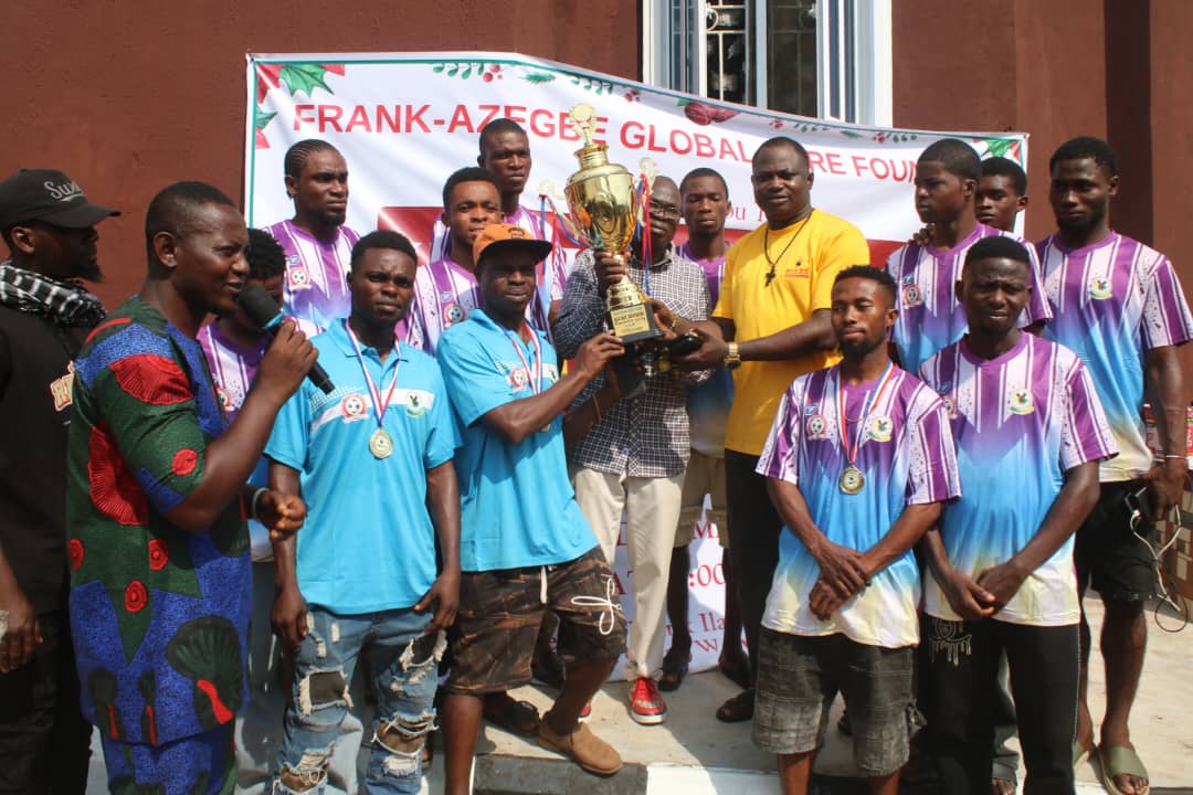 Hon Ilaboya, wife host victorious Owan West football team