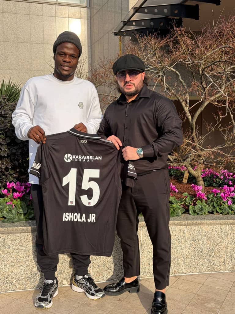 36 Lion product, Olaitan makes big move to  Besiktas 