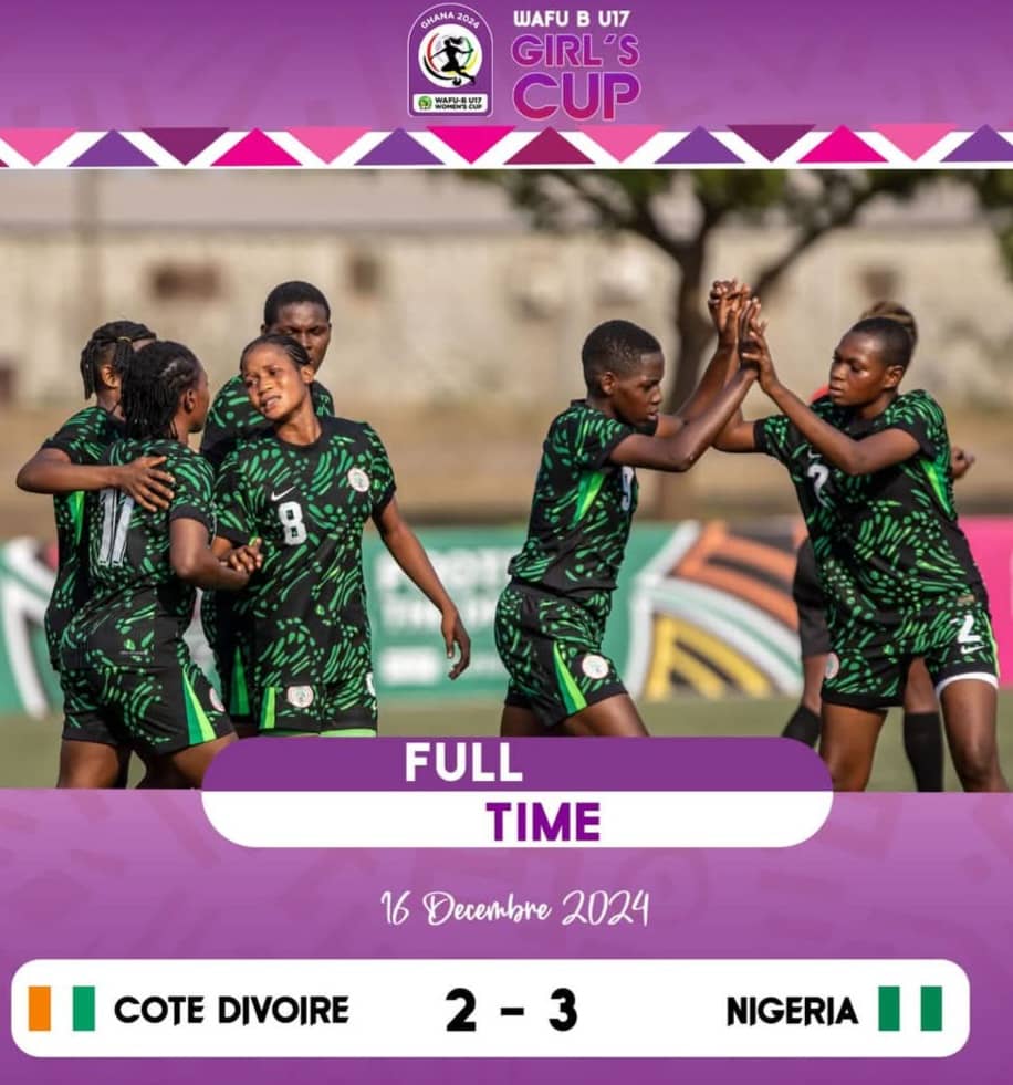 Cover image for WAFU B U17 Girls’ Cup: Chidi’s hat-trick confirms Flamingos’ semi-final clash with Benin