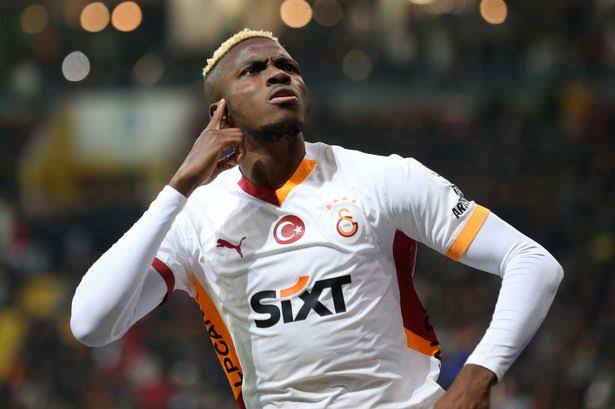 Cover image for Man Utd returns for Osimhen  ... Proposing striker takes pay cut 