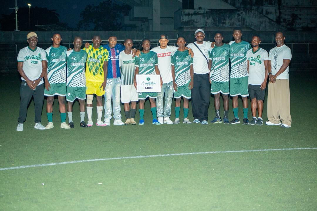 36 Lion FC holds graduation football fiesta for new talents