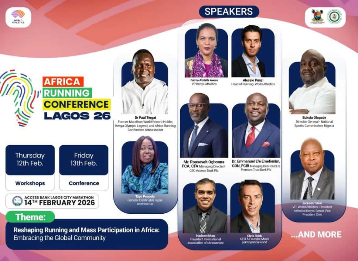 Running Conference in Lagos set to revolutionise Road Races in Africa -Ogba