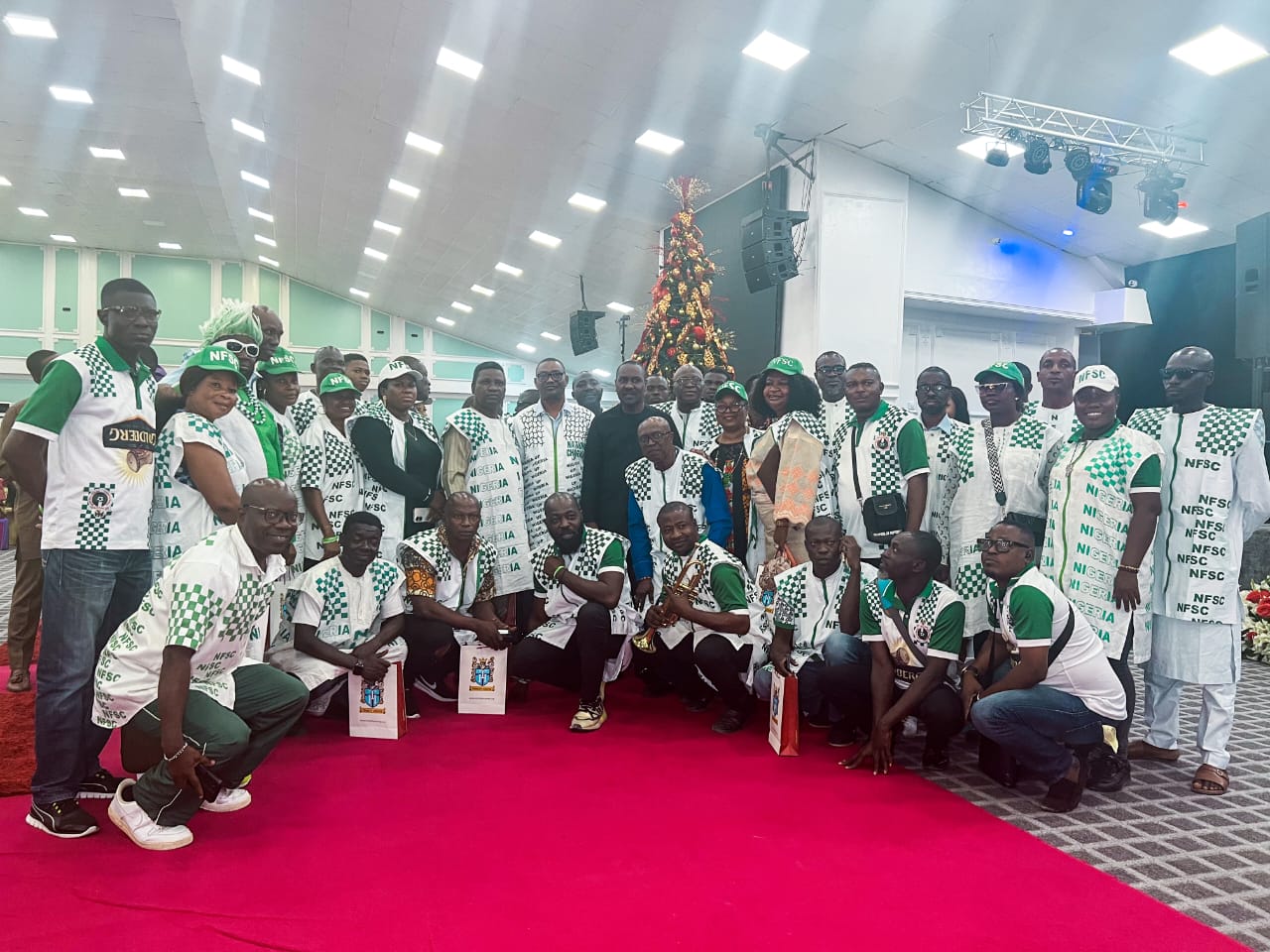 Cover image for NFSC storms Trinity House Church to seek prayers for Super Eagles World Cup ticket