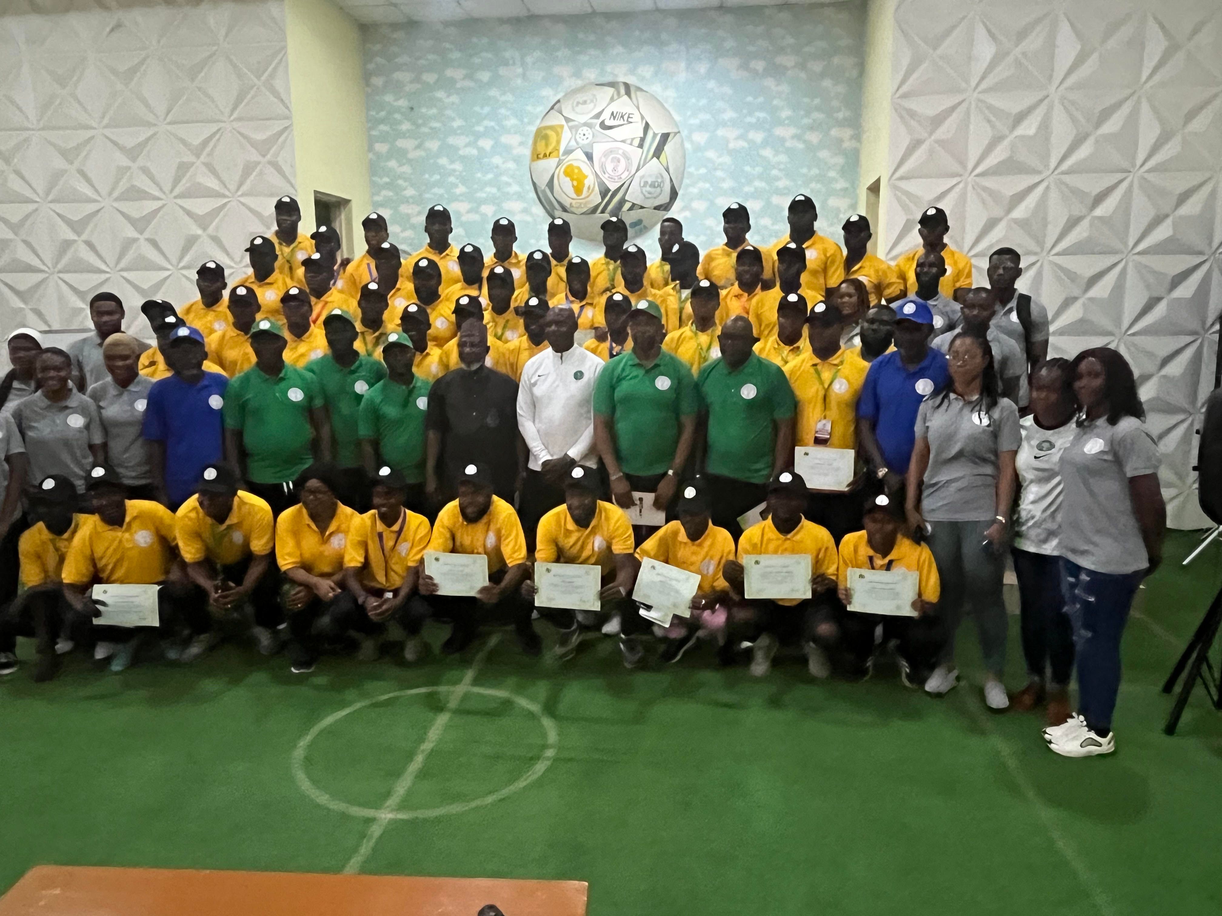 Cover image for Sanusi reiterates essence of NFF D-License course 