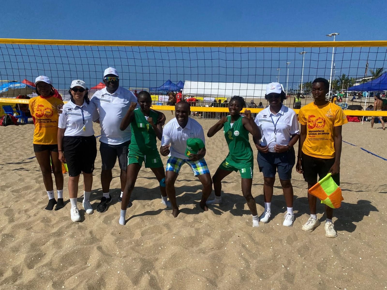 Cover image for AYG 2025: Nigeria wins gold in Beach Volleyball as Nimrod commends players, NSC