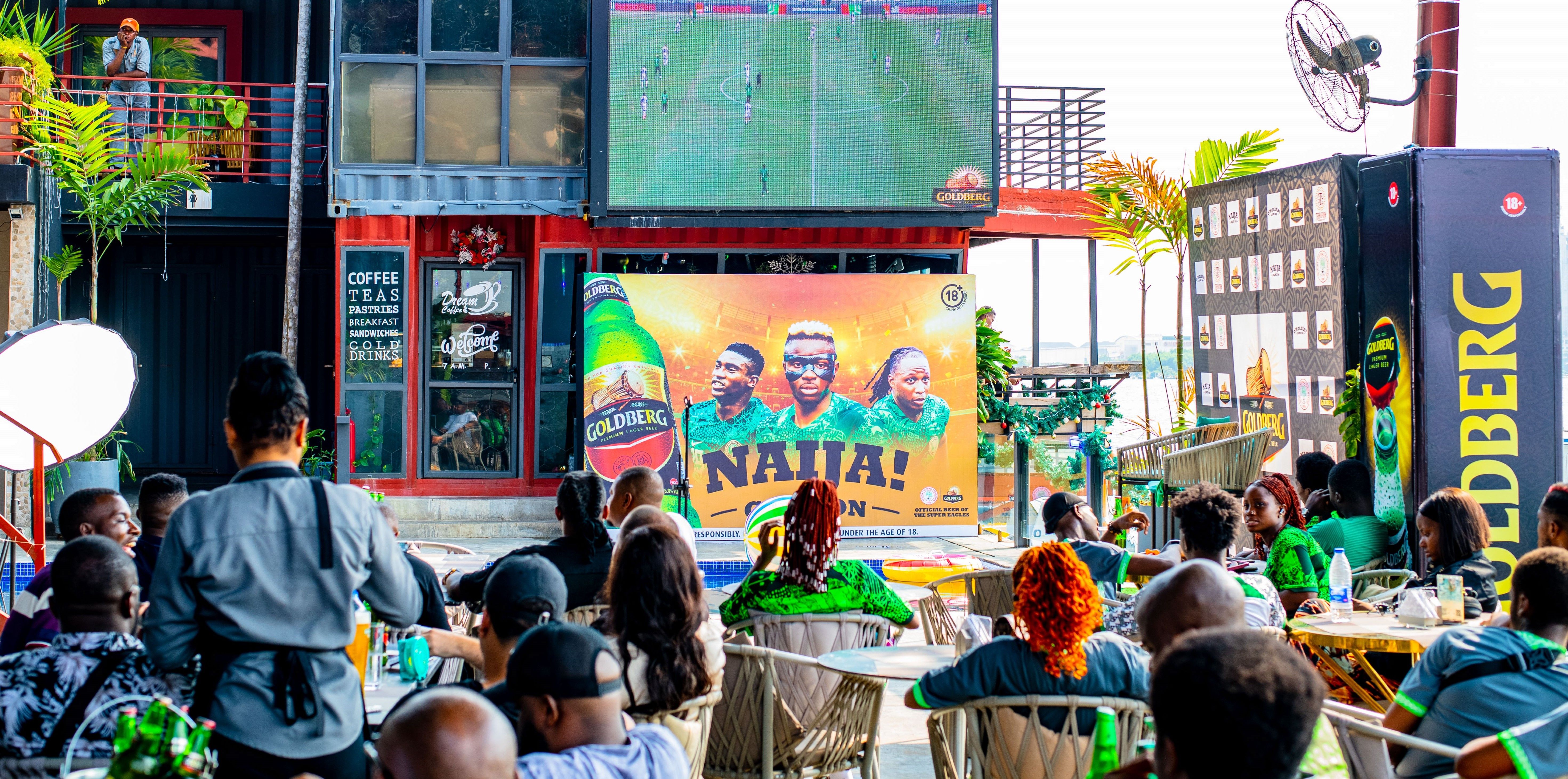 Goldberg captures Super Eagles’ momentum with new commercial as knockout stage beckons