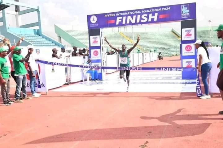 Cover image for Nyango wins Rivers International Marathon amidst pomp, pageantry