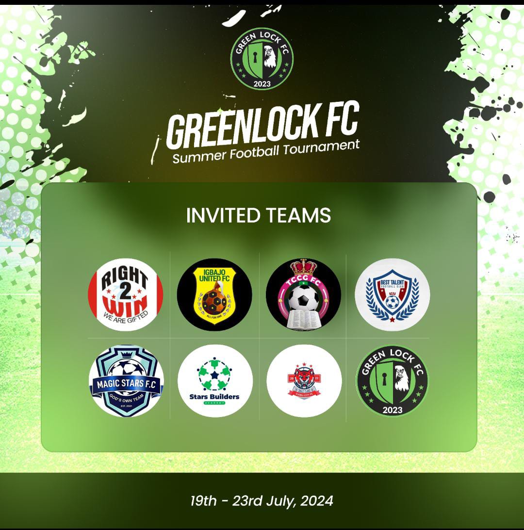 Cover image for Green Lock Summer Youth Tournament 2024: 8 days to go, teams ready, excited