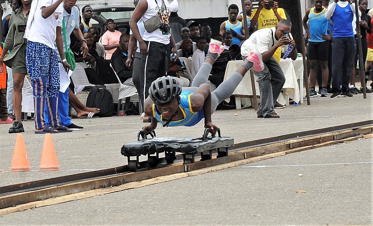 Cover image for 2026 Winter Olympics: Adigun applauds performance at National Push Championship