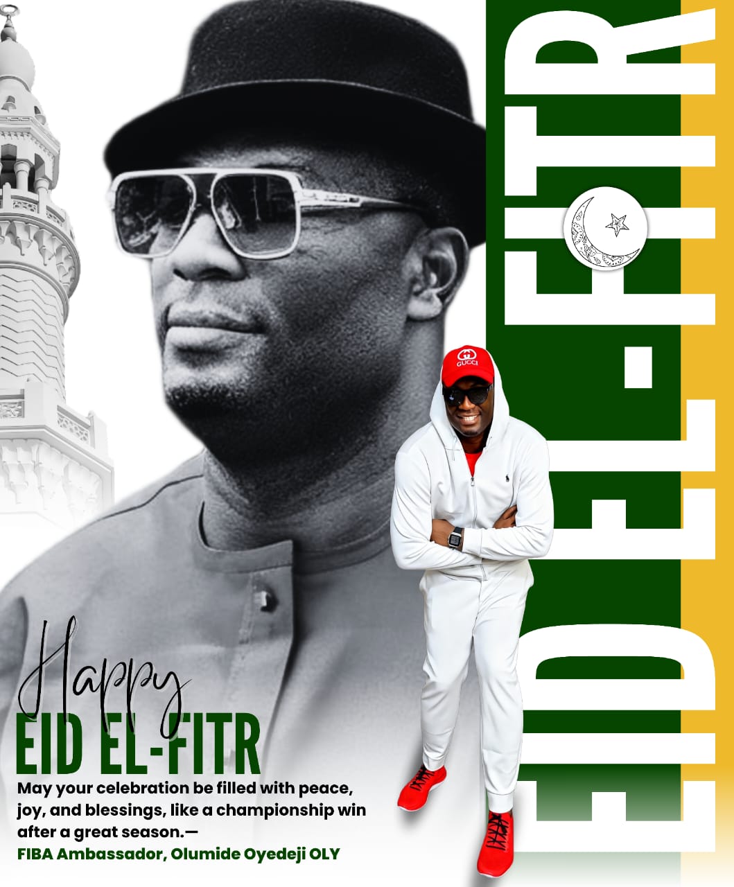 Cover image for Oyedeji urges global athletes to embrace unity, peace during Eid al-Fitr celebrations