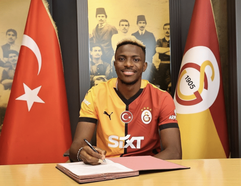 Cover image for Osimhen could make shock return Monday against Fenerbahce