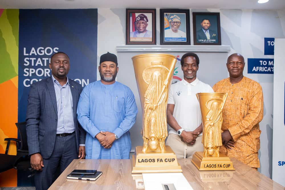 Trophy identity for the Lagos FA Cup