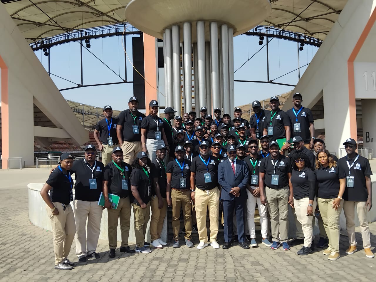 Cover image for CAF safe stadium initiative: CAF commends NFF, charges participants to be change agents