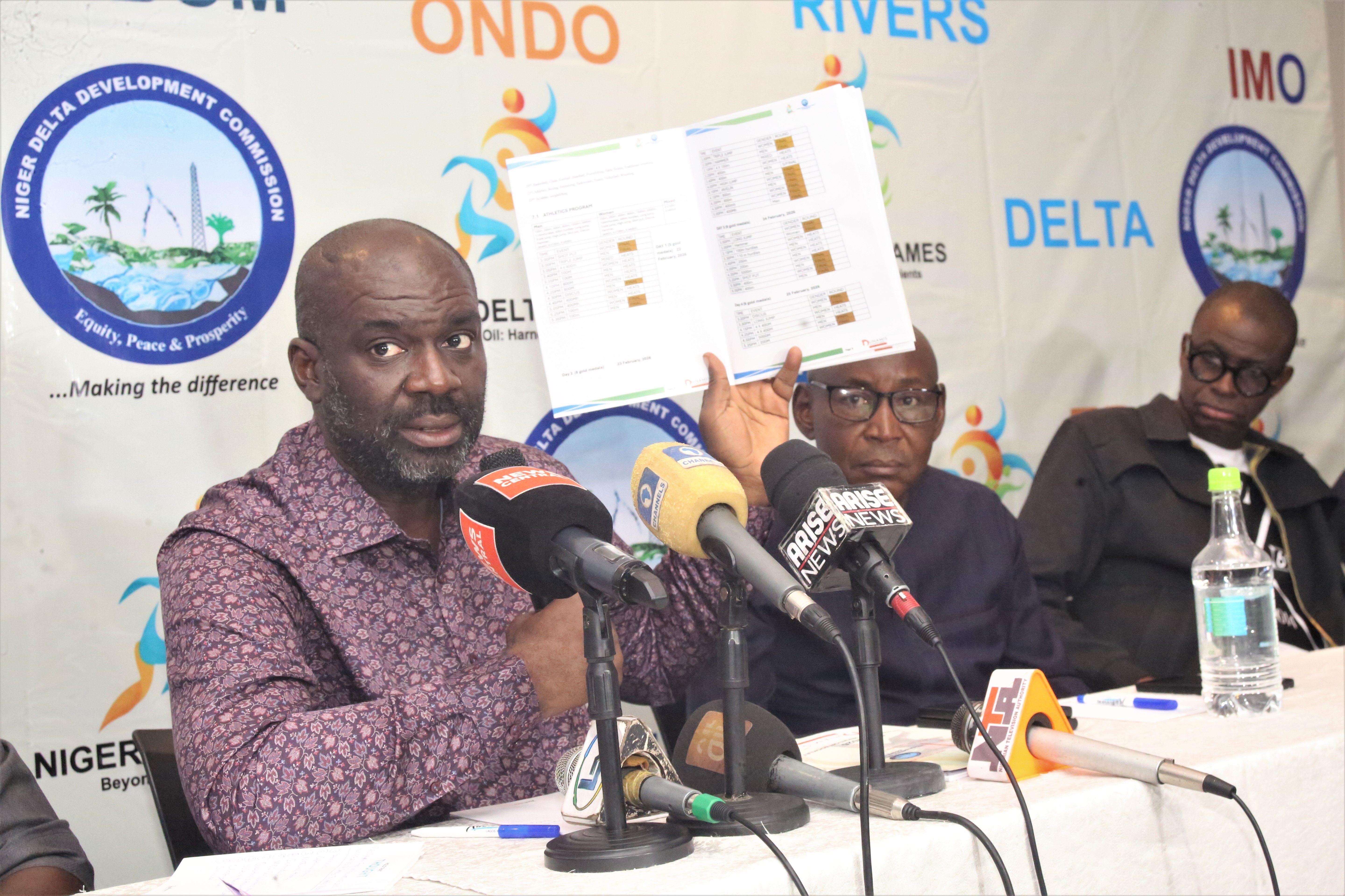 Cover image for Niger Delta Games is to reposition the region, Nigerian sports - Ikpokpo