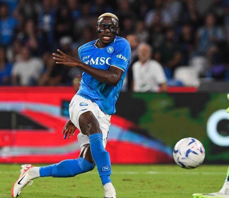 Cover image for Osimhen's tired, says Napoli coach