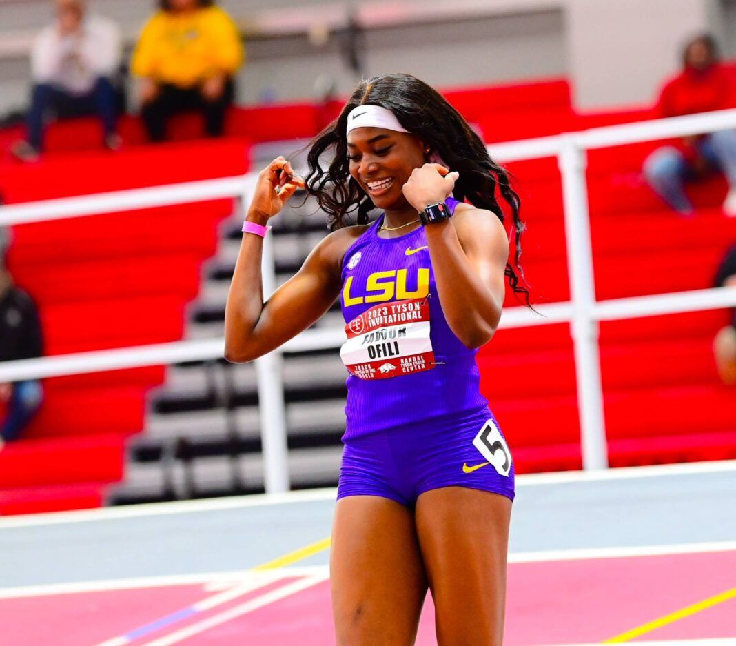 Cover image for Ofili breaks Africa’s 150m record