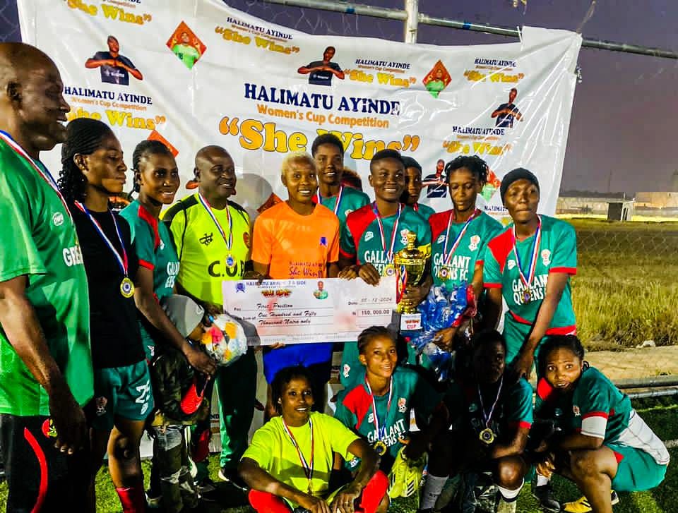 Cover image for Gallant Queens win 2nd edition of Halimatu Ayinde Women’s Cup