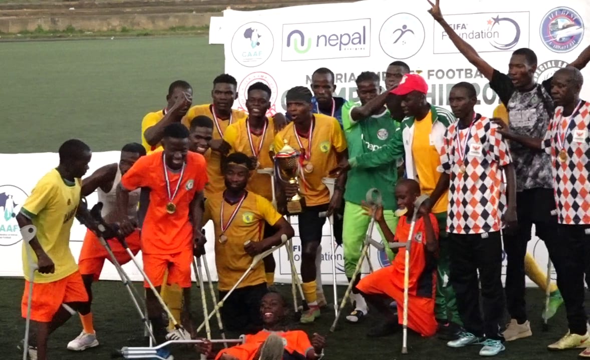 Cover image for Kano Pillars crowned champions of 2025 Nigeria Amputee Football Championship