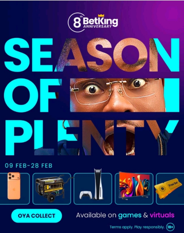 BetKing gears up to mark 8 years of excellence with Exclusive Customer rewards