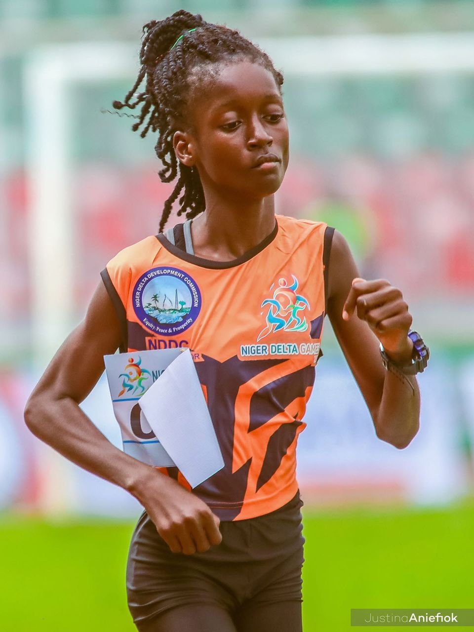 Okon races to Gold for Akwa Ibom, eyes international podium finish